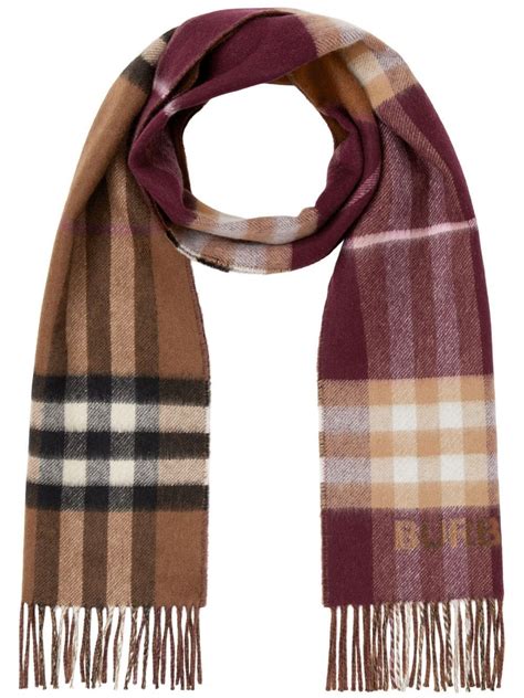 burberry contrast scarf|Burberry scarves for women.